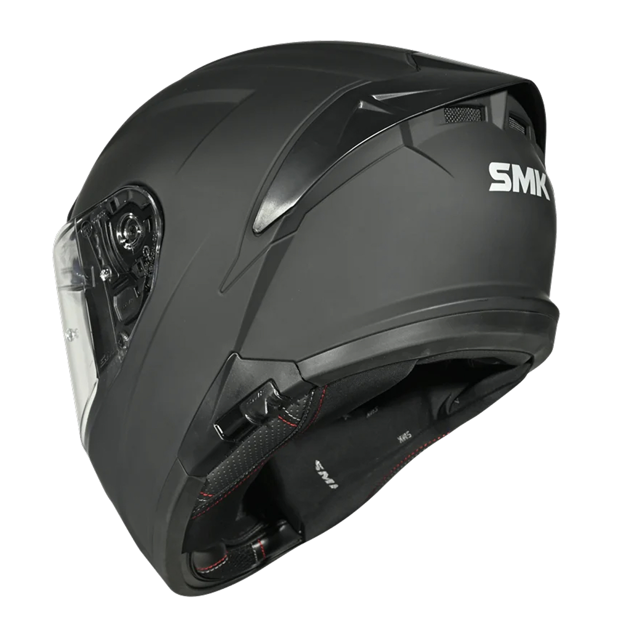 CAPACETE SMK TYPHOON PRETO MATE - Image 2